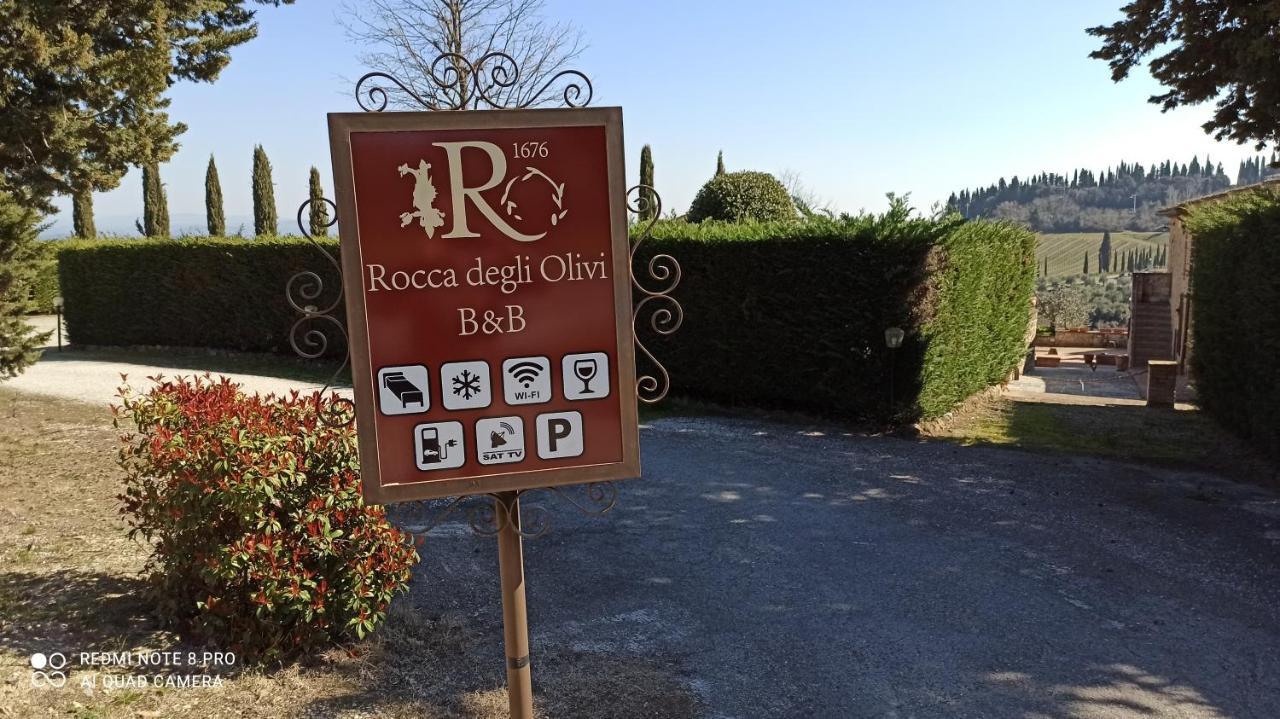 Rocca Degli Olivi Bed & Breakfast Сан Джиминяно Екстериор снимка